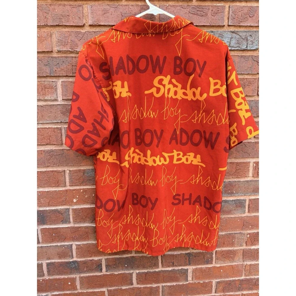 DISS Brand Urban Shadow Boy Men's XL All Over Print AOP Dress Shirt